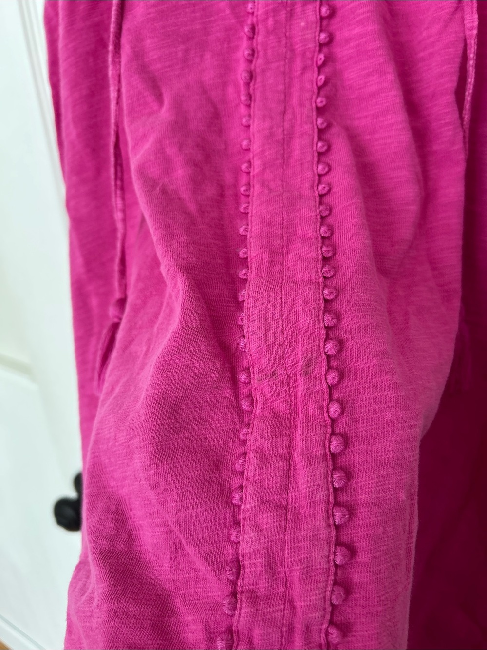 Boden Millie Pom Cotton Dress Long - Picture 9 of 14